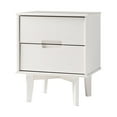 thumbnail image 5 of Walker Edison Sonoma 2-Drawer Nightstand, White, 5 of 25