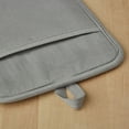 thumbnail image 2 of KitchenAid Ribbed Soft Silicone Pot Holder 2-Pack Set, Grey, 7"x9", 2 of 5