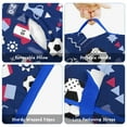 thumbnail image 6 of Blue Soccer Elements Pattern Toddler Nap Mats for Kids Preschool,Sleeping Mat Bag or Kids,Toddler Sleeping Bag,Toddler Nap Mat or Daycare, 6 of 6