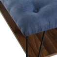 thumbnail image 6 of Manor Park Mid-Century Modern Tufted Ottoman - Blue, 6 of 7