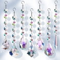 thumbnail image 1 of Adornos colgantes de cristal Sun Catchers GZCGLN, 7 unidades, 17 cm, 1 of 6