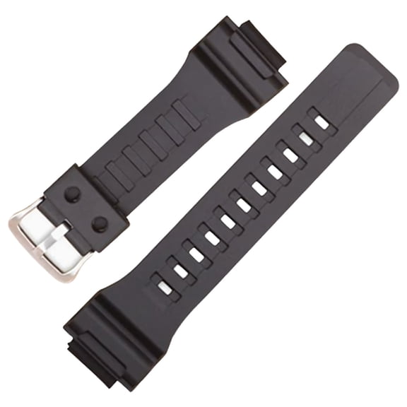 Breathable Rubber Belt Replacement Flexible Wriststrap Release Sweatproof Bracelets for AQ-S810/800 18Mm