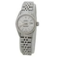 thumbnail image 1 of Pre-Owned Ladies Rolex Stainless Steel/White Gold Datejust Ref. 69174 Watch Silver Dial, 1 of 7