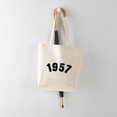 thumbnail image 5 of CafePress - 1957 Year Vintage - Unisex Canvas Tote Bag, Beige, 1-Piece, 5 of 7