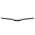thumbnail image 2 of SPANK Oozy Trail Vibrocore Handlebar 780mm W 25mm Rise 31.8mm Clamp Black/Blue, 2 of 5