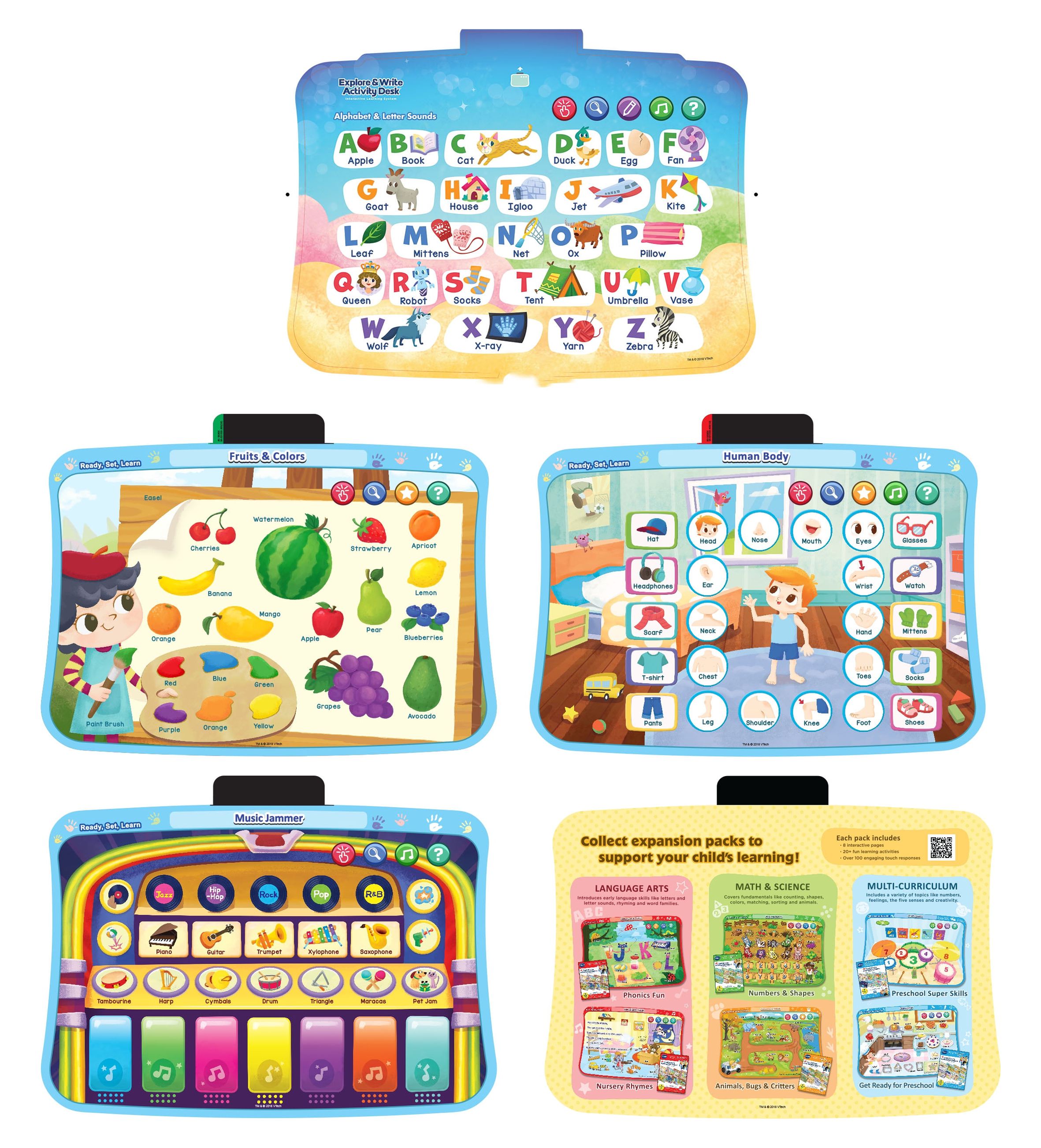 Vtech Explore And Write Activity Desk - image 5 of 12