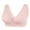 Pink, variant on Cqxid525 Summer clearance sale! Bras for Women Bras for Older Women 2024 Comfortable Convenient Front Closure Button Cotton Bras for Seniors No Underwire Bras Seamless Shapewear Bra