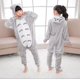 thumbnail image 1 of Pijamas navideños de unicornio para niños y niñas, ropa de dormir de invierno con diseño de animales, 1 of 2