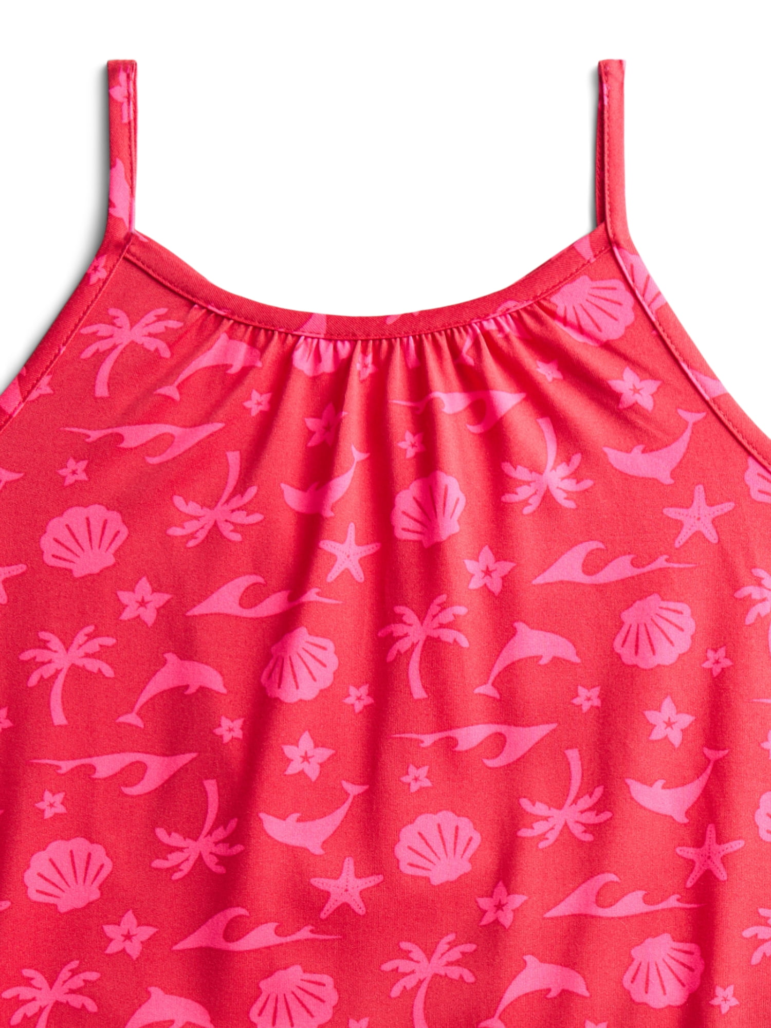Wonder Nation Girls Tank Top and Shorts Pajama Set, 2-Piece, Sizes 4-18
