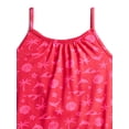 thumbnail image 2 of Wonder Nation Girls Tank Top and Shorts Pajama Set, 2-Piece, Sizes 4-18, 2 of 3