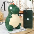 thumbnail image 5 of Bonita alcancía de dinosaurio (verde oscuro), bonita alcancía irrompible con forma de T-Rex, primera alcancía, la mejor decoración para el hogar para cumpleaños de Navidad para niños, niñas y niños, 5 of 5