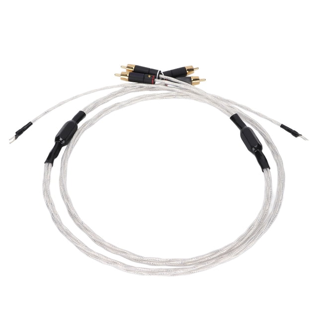 Audiophiles Cable, Gold Plated Stereo Audio Cables For Tablets Speakers HDTV For Audiophile Musical Lovers 1M