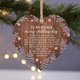thumbnail image 4 of Nuevo adorno navideño colgante de amor de madera regalos para amigos y familiares Wmkox8yii gf6540, 4 of 9