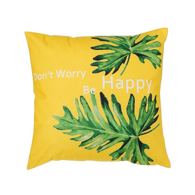 Hermosa funda de almohada floral, 45 x 45 cm, funda de almohada para decoración del hogar y el automóvil.