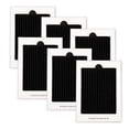 thumbnail image 1 of 6 Pack Carbon Activated Refrigerator Air Filter Replacement for EAFCBF PAUL, 1 of 5