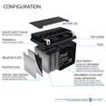 thumbnail image 2 of YTZ14S Battery Remplacement pour Unibat CTZ14S-BS + Chargeur 12V 2Amp, 2 of 6