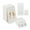 white, variant on 200 Set Earring Cards with Bags, 2 Sizes, 200 Earring Display Holder Cards with 200 Bags, Cardboard Tags for Ear Stud Packaging, Necklace, Jewelry Selling, White