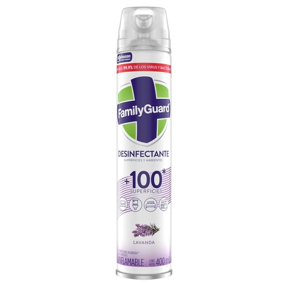Desinfectante Family Guard lavanda en aerosol 400 ml