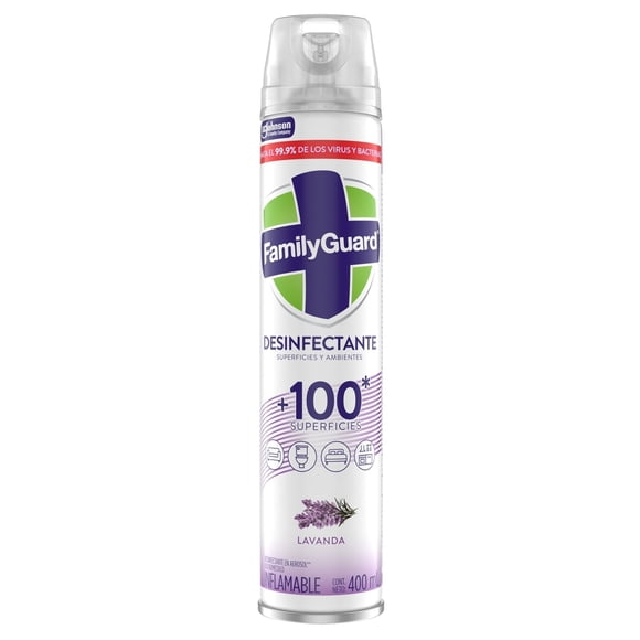 Desinfectante Family Guard lavanda en aerosol 400 ml