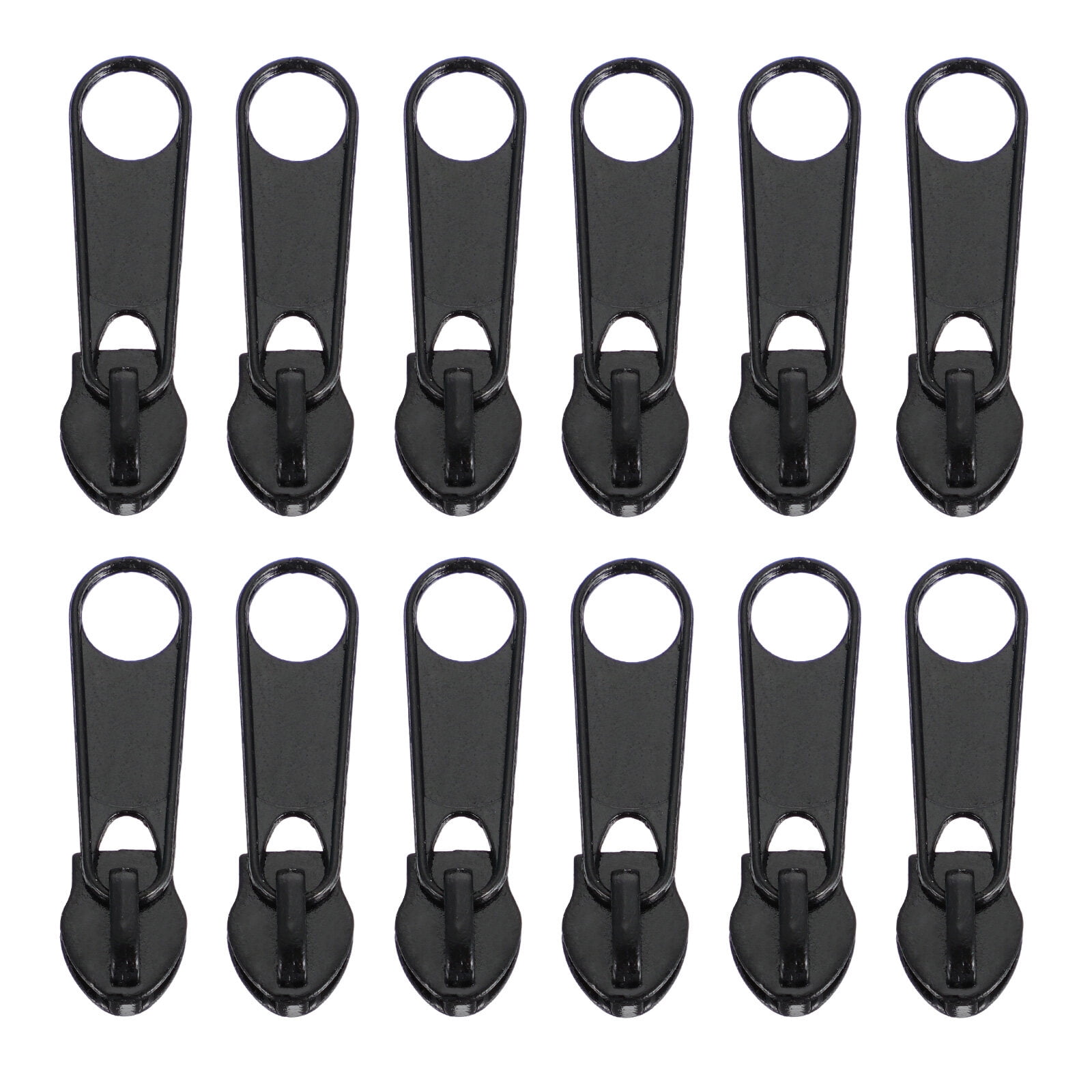 MLINS 300 pcs  Zipper Puller Clothing Pants Zipper Slider Replacement Accessories