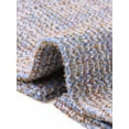 thumbnail image 5 of INSPIRE CHIC Women's Tweed Plaid Top V Neck Cap Sleeve Peplum Hem Blouse Blue XS, 5 of 6
