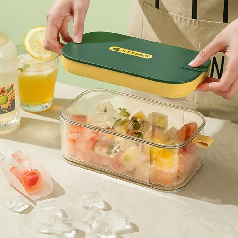 Frost Fusion: Large Capacity Ice Block Mold – Convenient Ice