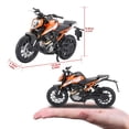 thumbnail image 3 of Bburago 1 : 18 KTM 250 Duke Autorizado De Aleación De Simulación Modelo De Motocicleta Juguete Colección De Regalo De Coche, 3 of 4
