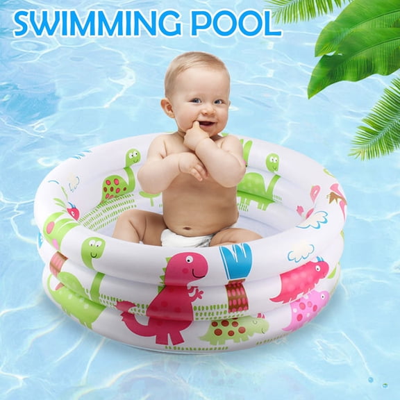 JZCHUNTOY Dinosaur - Themed Inflatable Swimming Pool for Babies & Toddlers – Thickened, Floating Kiddie Pool for Home Summer Fun