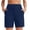 Navy, variant on Women's Athletic Shorts High Waisted Running Yoga Shorts Summer Stretch Tummy Control Workout Shorts with Pockets Navy L