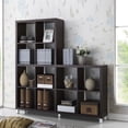 thumbnail image 4 of Atlin Designs 12 Cubby Shelf in Dark Brown, 4 of 4