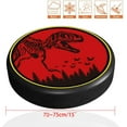 thumbnail image 3 of Dinosaur T-Rex Park Spare Tire Covers Universal Polyester Wheel Cover with Elastic Band Universal Fit for Jeep Trailer Truck Camper Vehicles (15 Fit 27-29 Inch Tire Diameter), 3 of 7