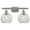 Clear, variant on Innovations Lighting 516-2W Athens Athens 2 Light 16" Wide Bathroom Vanity Light - Matte