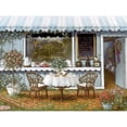 thumbnail image 3 of Kruskamp, Janet 14x12 Black Modern Framed Museum Art Print Titled - Morning Glory Coffee Shop, 3 of 5