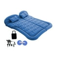 thumbnail image 3 of Colchón Inflable para Automóvil, Almohada de Aire Ergonómica, Set de para Viajes en Coche Azul, 3 of 9