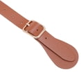 thumbnail image 2 of M Buder Par de Correas de Espuelas de Cuero Sintético Premium Ajustables 22 cm / 8.66 pulgadas Soporte para Vaqueros Ecuestre y Deportes al Aire Libre - Marrón, 2 of 9
