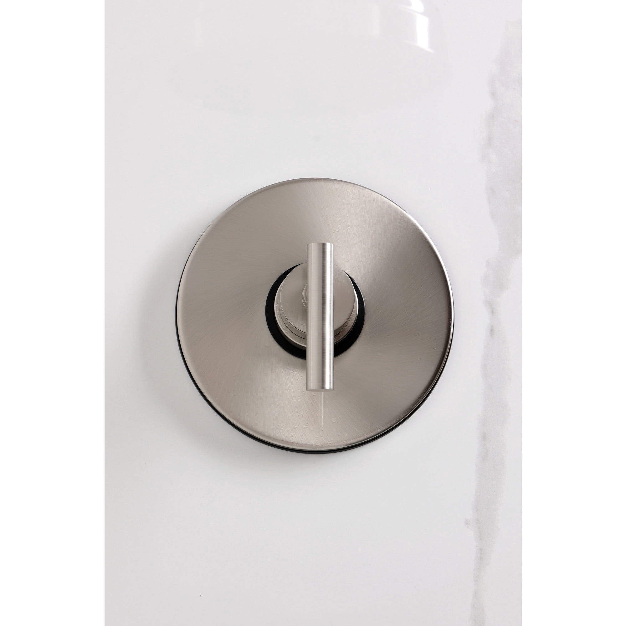 Kingston Brass KB6338CMLTO Manhattan Single-Handle Pressure Balanced Tub Faucet in Brushed Nickel