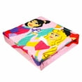 thumbnail image 4 of 2pc Disney Princesses Quilt Throw Blanket Girls Bedding Set, 4 of 6