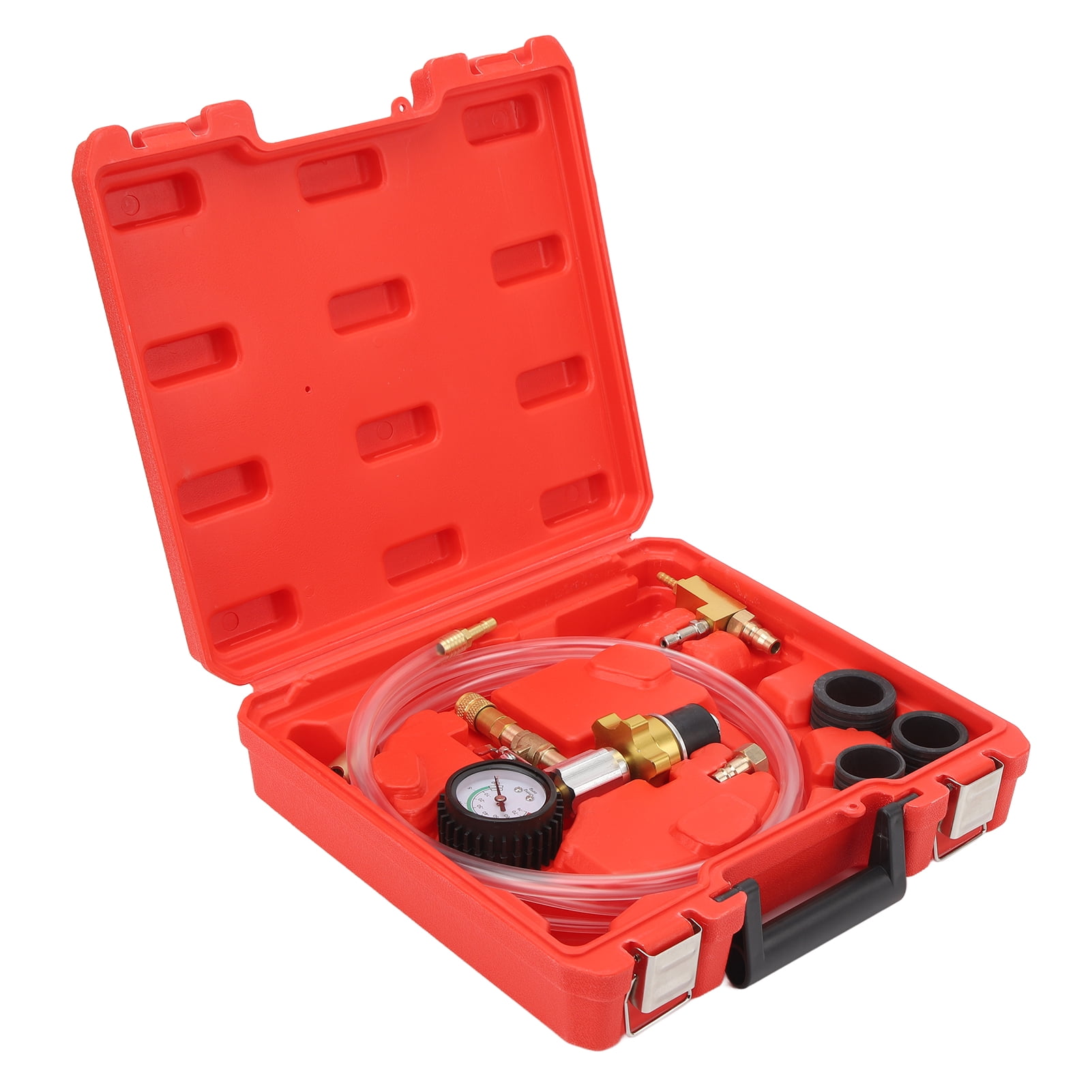 Universal Coolant Vacuum Refill Kit | Cooling System Bleed & Fill Tool | With Adapters & Case For Cars SUV Trucks