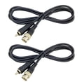 thumbnail image 1 of 2PC 1.5M BNC to AV Cable Bnc to Male Adapter Video Recorder Tv Line Q9 Monitoring, 1 of 1