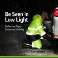 thumbnail image 4 of John Deere Hi-Visibility 3-Piece Rain Suit, ANSI Class 3 Rain Gear for Men and Women, 2XL, 4 of 9