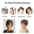 thumbnail image 6 of Lakihair Short Brown Pixie Cut Wigs for Women with Bangs Highlight Blonde Synthetic Short Hair Wig, 6 of 14