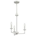 thumbnail image 2 of PRC5016BN Quoizel Lighting Prescott - 3 Light Chandelier In Transitional Style-20 Inches Tall and 16 Inches Wide-Brushed Nickel Finish    -Traditional, 2 of 8