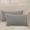 Grey, variant on HonorHut Throw Pillow Covers Neutral Decorative Euro Cushion Cover with Stitched Edge Breathable Pillow Protectors 18x18 Inch 2 Piece Yellow