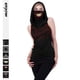 thumbnail image 5 of Camiseta sin mangas con capucha Baoblaze para mujer del cráneo color negro S, 5 of 5