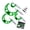 Green, variant on Tool Set Micrometers, 0.0001 Graduation, Steel Frames, Case for Precision Tasks