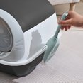 thumbnail image 4 of Caja De Gato Grande Grande Con Cubierta De Tapa, Caja De Grande Extra Grande Para Gatos Interiores, Caja De Para Gatitos Fáciles De Limpiar, Incluida La Cucharada De Para, 4 of 7