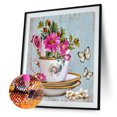 thumbnail image 1 of Cuadros Decorativos 5D DIY diamante bordado pintura flores taladro completo mosaico punto de cruz Sywqhk Nuevos Originales, 1 of 1