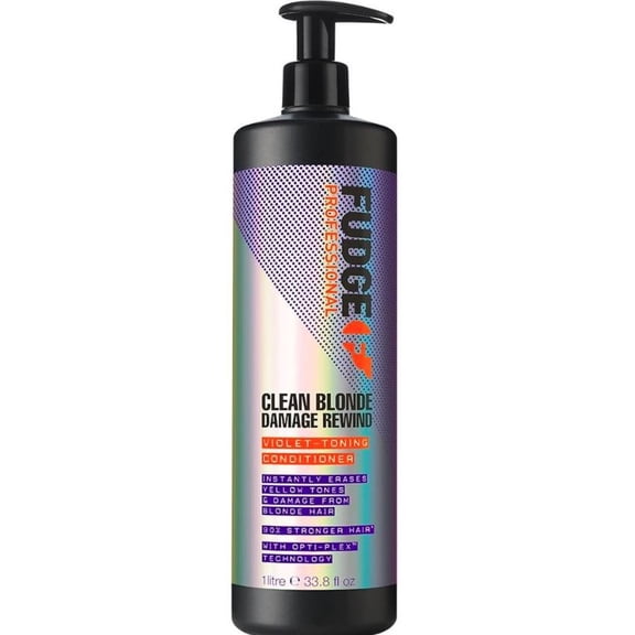 Fudge Clean Blonde Damage Rewind Violet-Toning Conditioner - 33.8 oz