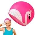 thumbnail image 1 of Durable Silicone Swimming Cap Durable Soft Silicone Swimming Cap for Women, 1 of 8