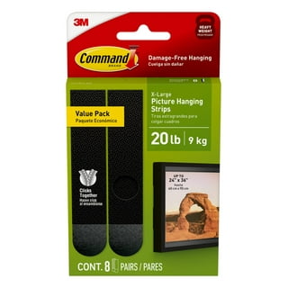 Command Large Picture Hanging Strips 4ct : Home & Office fast delivery by  App or Online